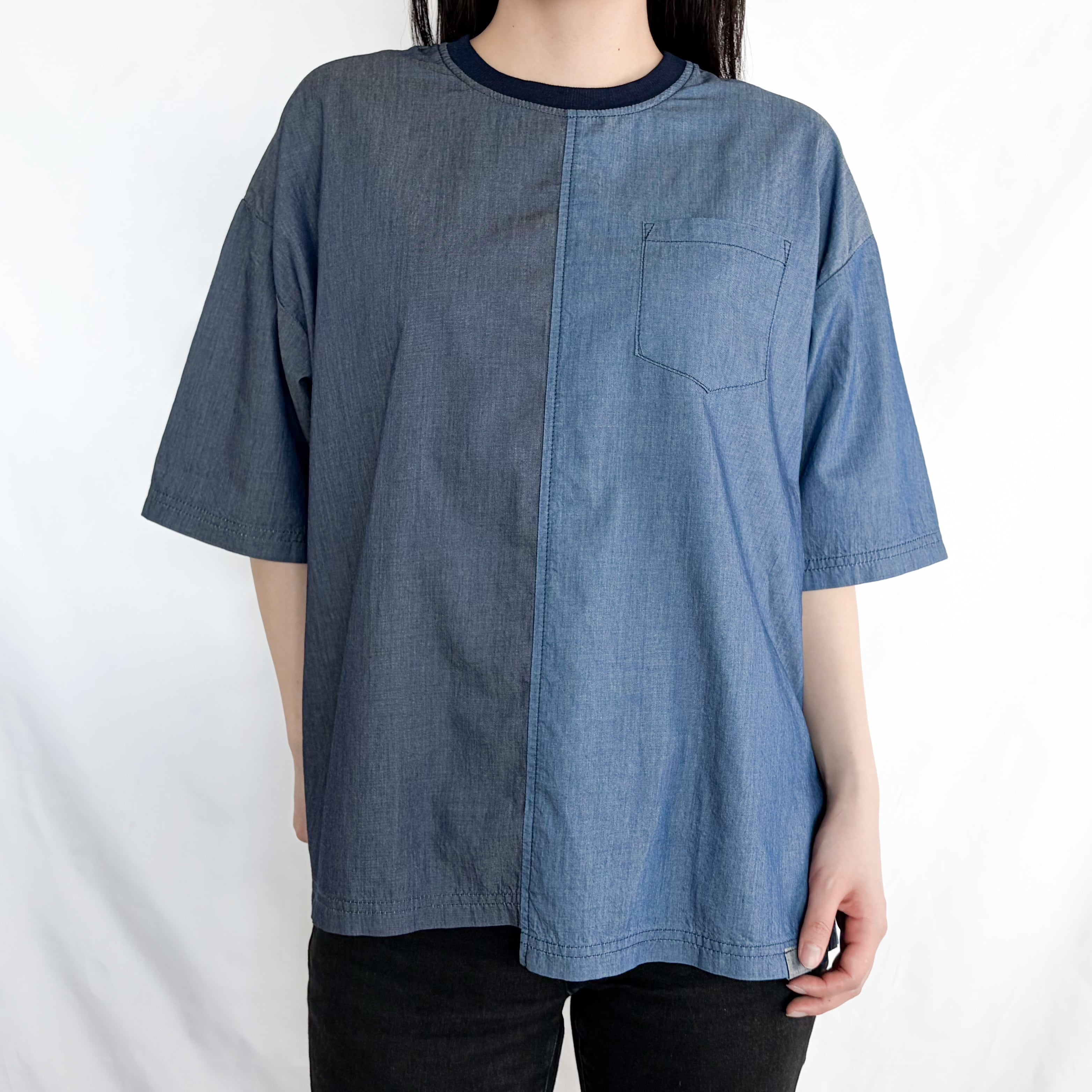 アシンメトリーTシャツ | EDGE OF LINE｜ONLINE STORE