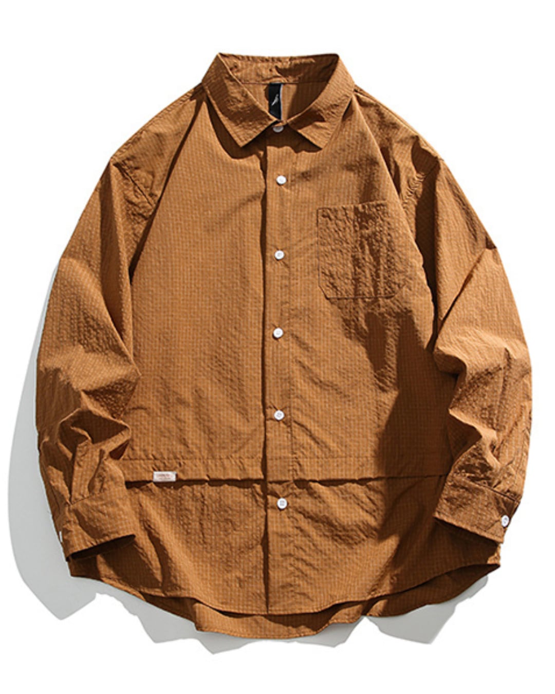 レイヤードデザインロングスリーブシャツ S0054