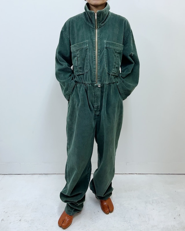 80s corduroy jump suits