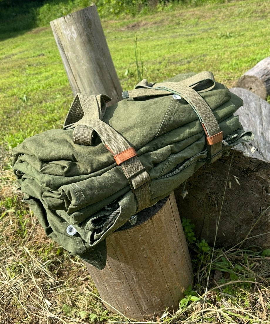 ポーランド軍キャリーベルト レザーハンドル | ヴィンテージランタン