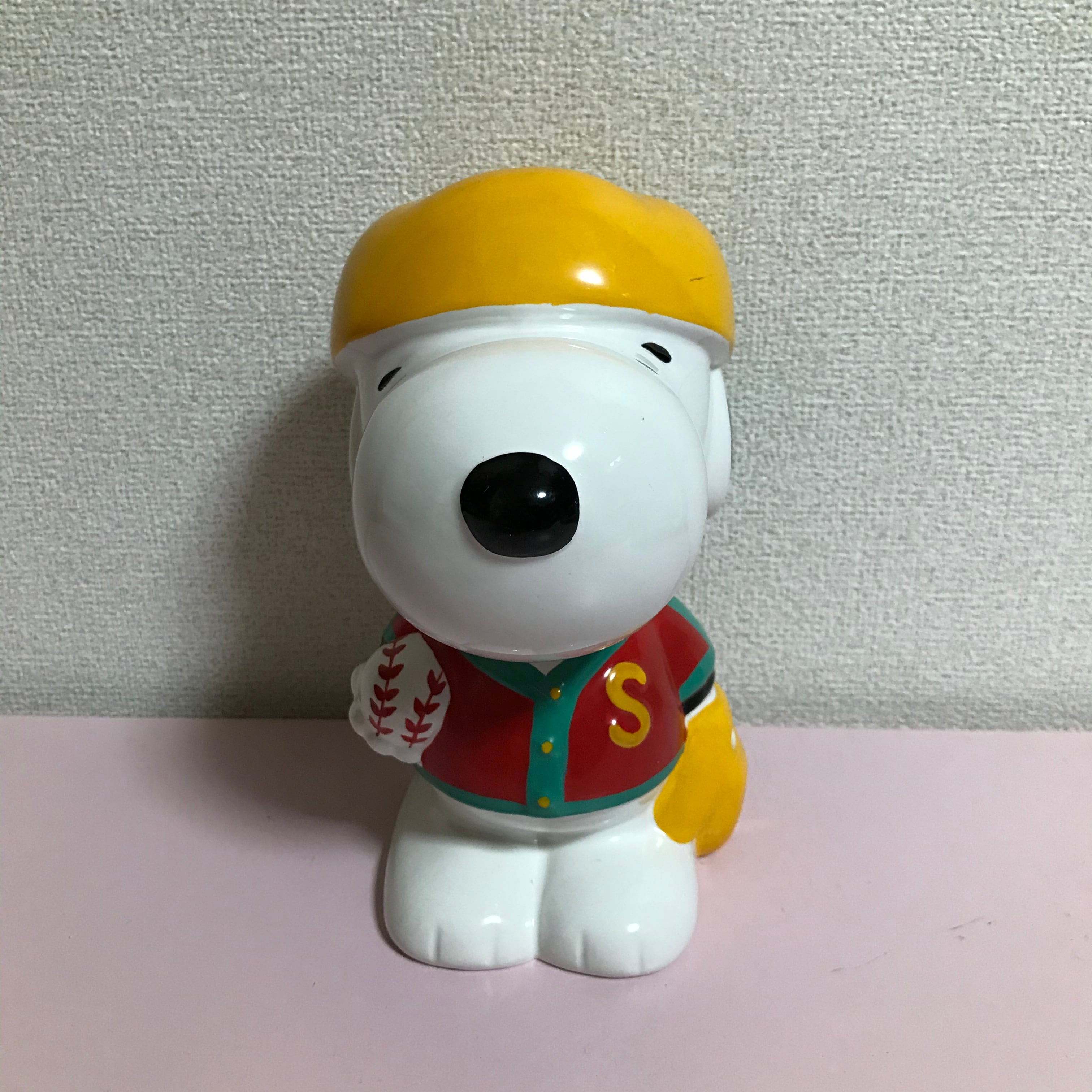 スヌーピー 貯金箱/コインバンク 陶器製 大きい Peanuts Snoopy Vintage Coinbank Ceramic