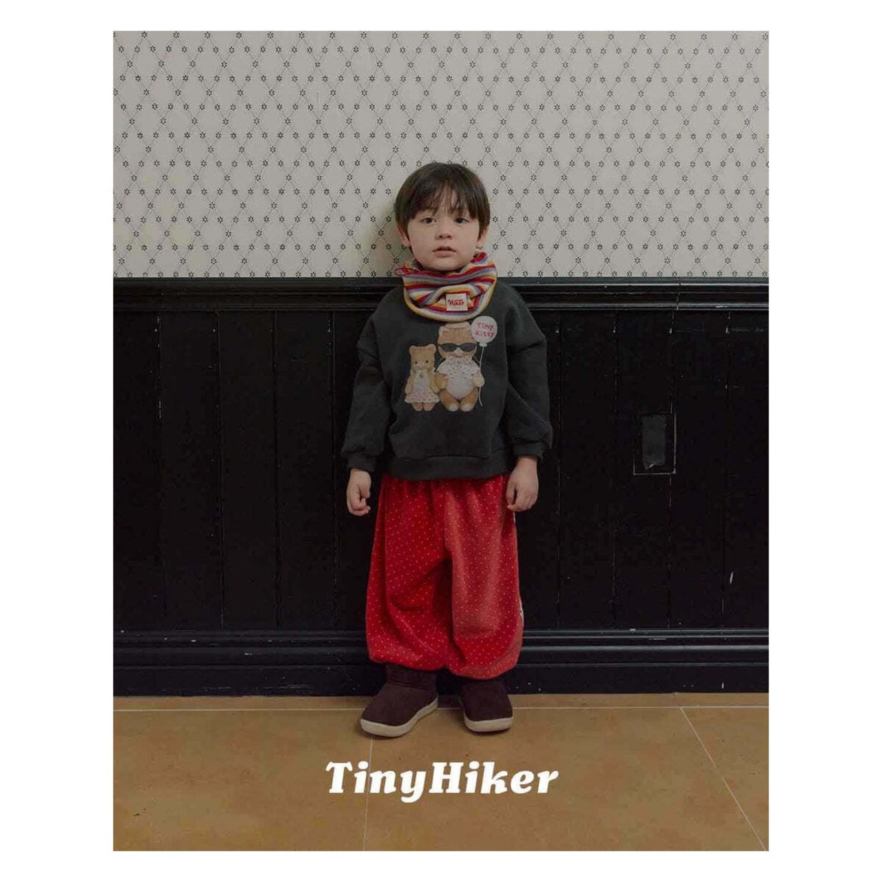 【取寄】Tiny Hiker ツーウェイウォーマー｜冬服｜韓国子供服