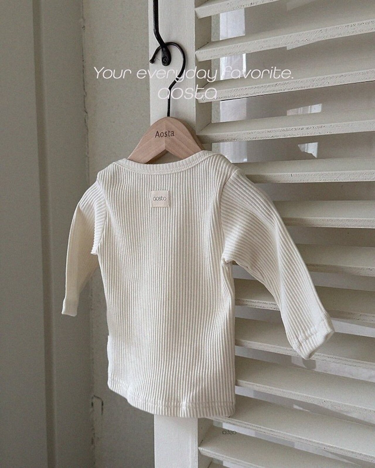 韓国子供服 / 26Autumn / Aosta / バターTシャツ / 秋服 *S~XXL*