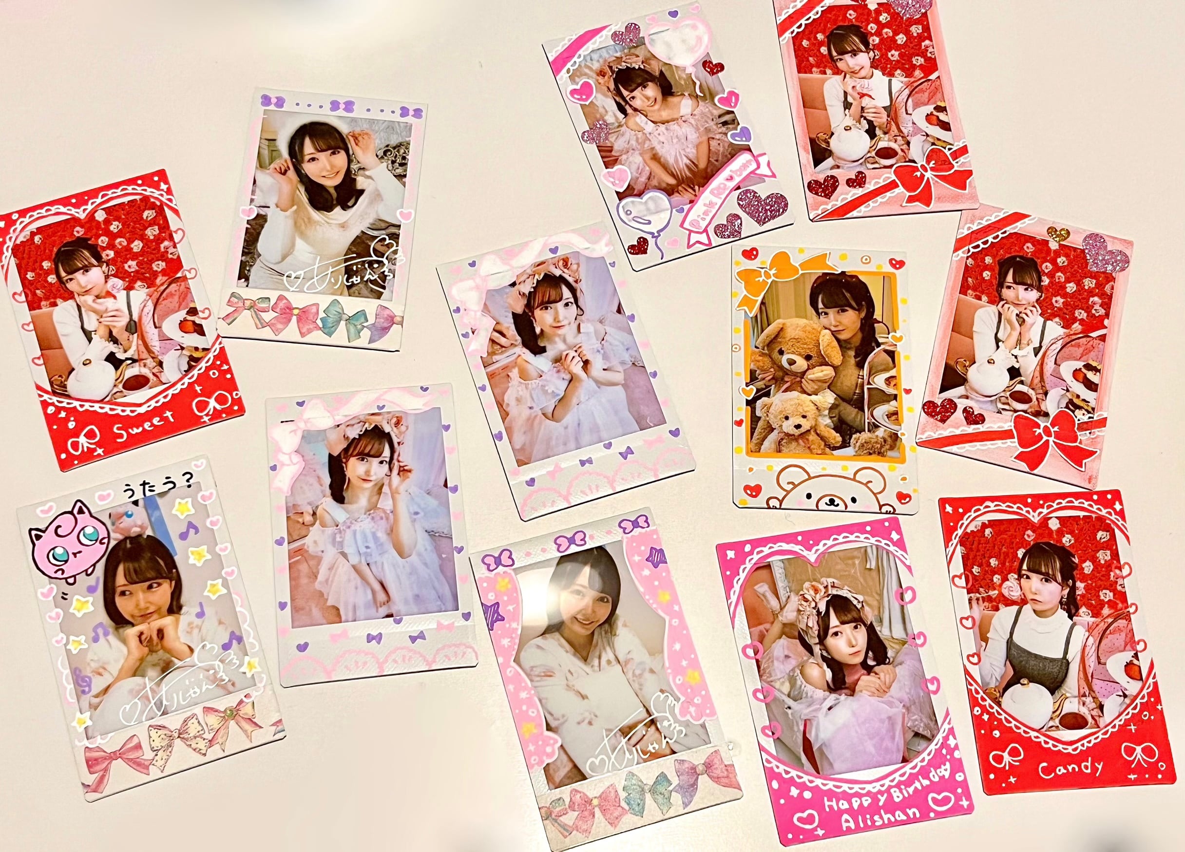 ランダムチェキ♡3枚セット | *⑅୨୧ しゃんぐっずしょっぷ ୨୧⑅*