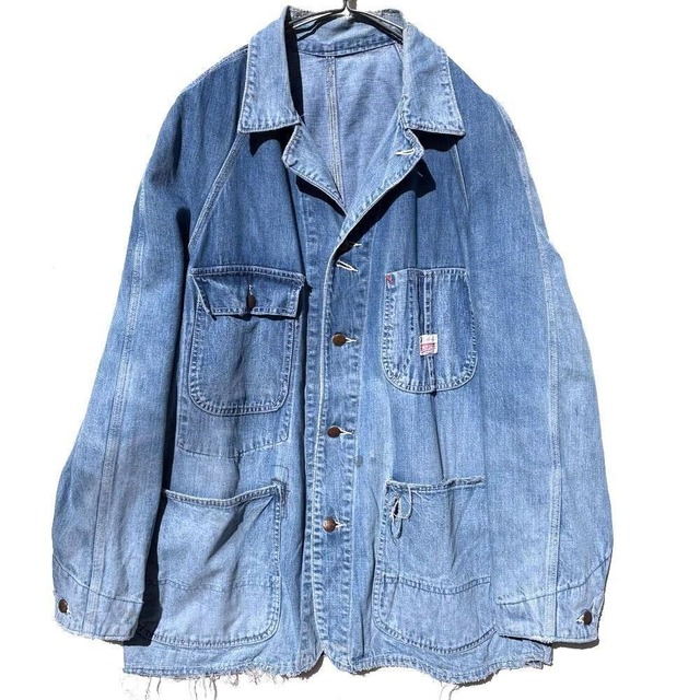[PAY DAY] Vintage Denim Coverall Jacket [1950s-]