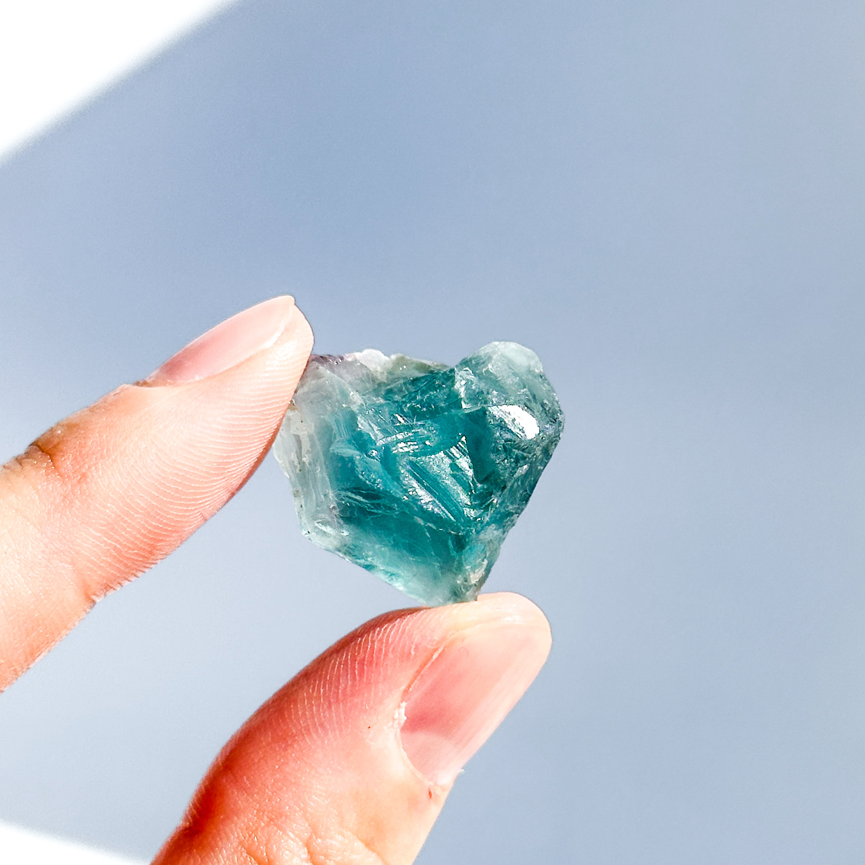 ブルー、グリーンフローライト 原石 3個set 01◇ Fluorite ◇天然石
