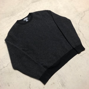 ⊕DANIEL CREMIEUX BLACK HBT CASHMERE SWEATER
