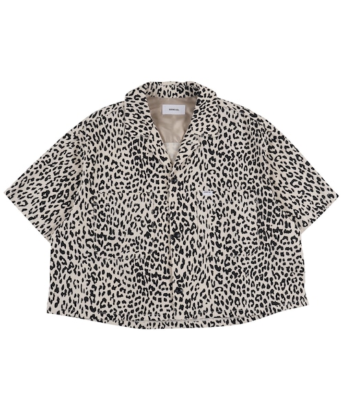 SHORT LENGTH LEOPARD SHIRTS［SCS002］