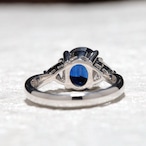 サファイアリング pt900 / 2.320ct / DA 0.360ct