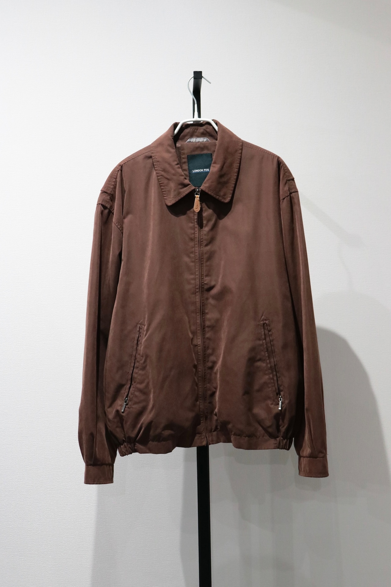 London Fog brown swing top jacket