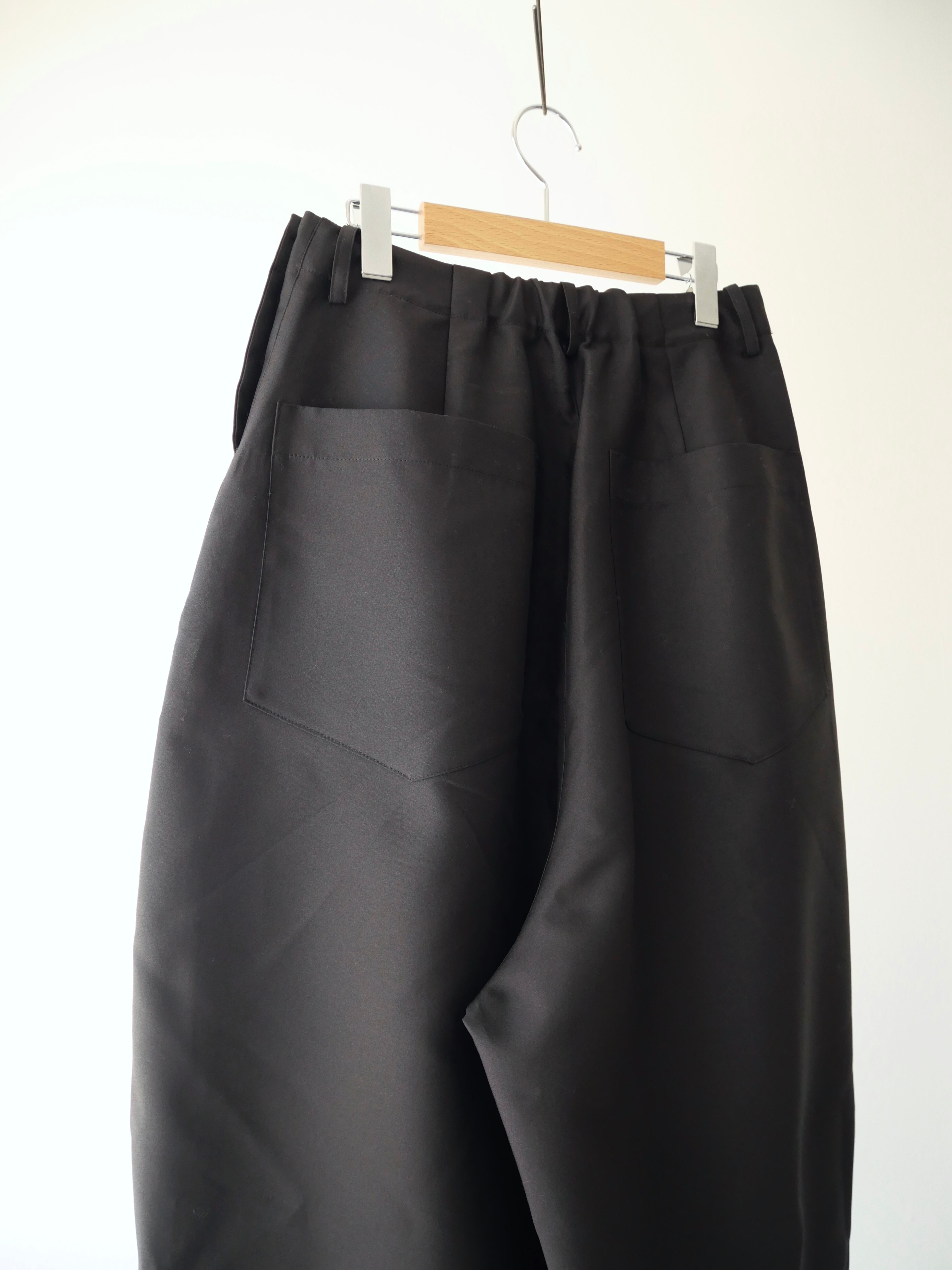 TENNE HANDCRAFTED MODERN / overall pants（BLACK） | t a - n a