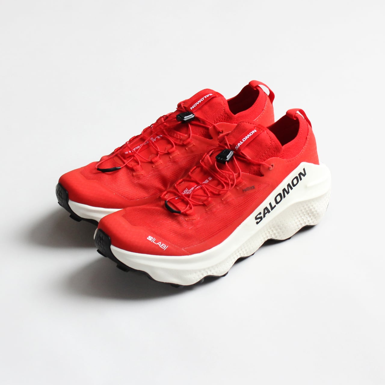 SALOMON(サロモン)S/LAB ULTRA GLIDE 2 -Fiery Red / Fiery Red / Vanilla Ice ユニセックス トレイルランニングシューズ