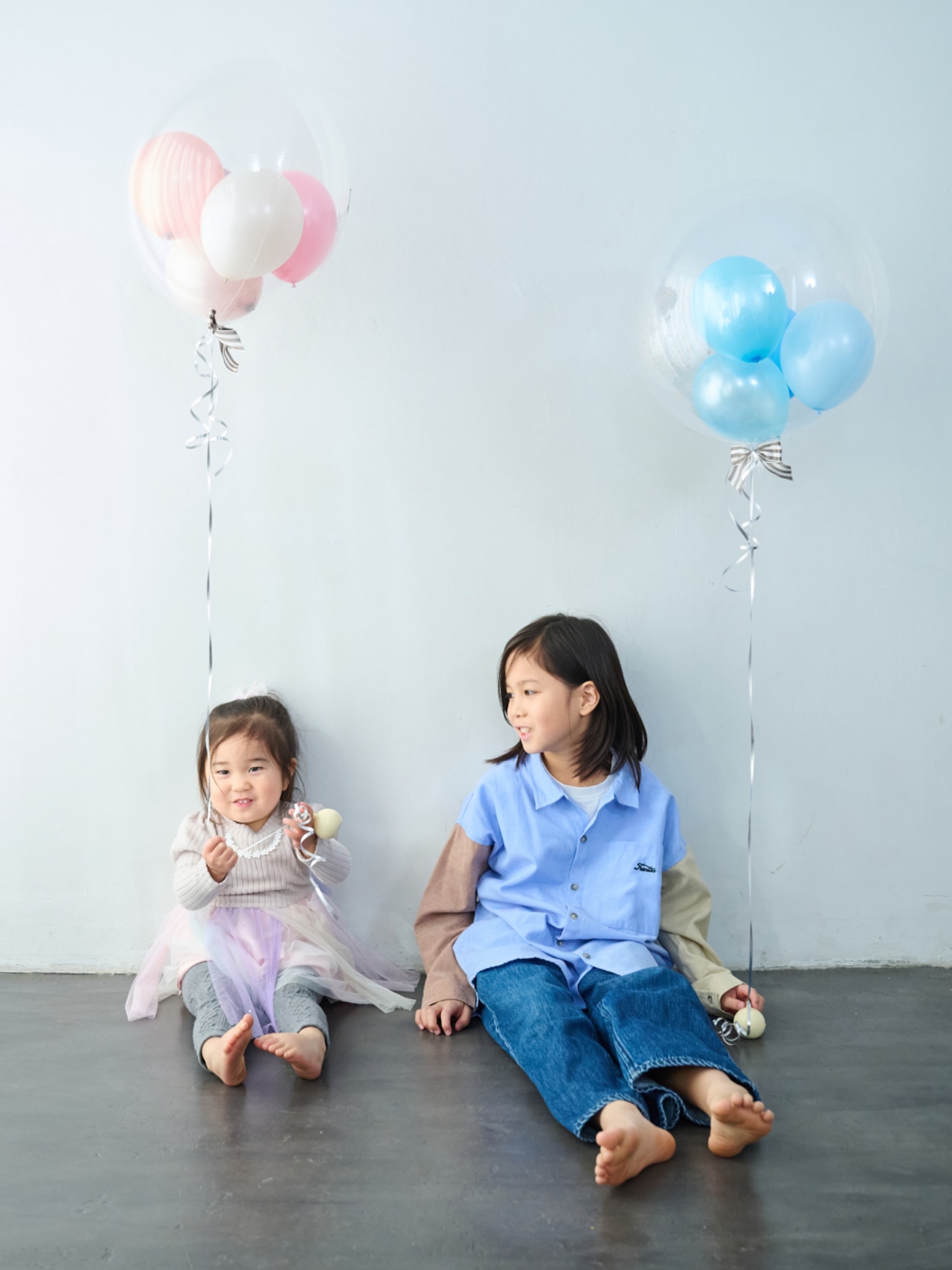 BUBBLE BALLOON sizeM ブルー