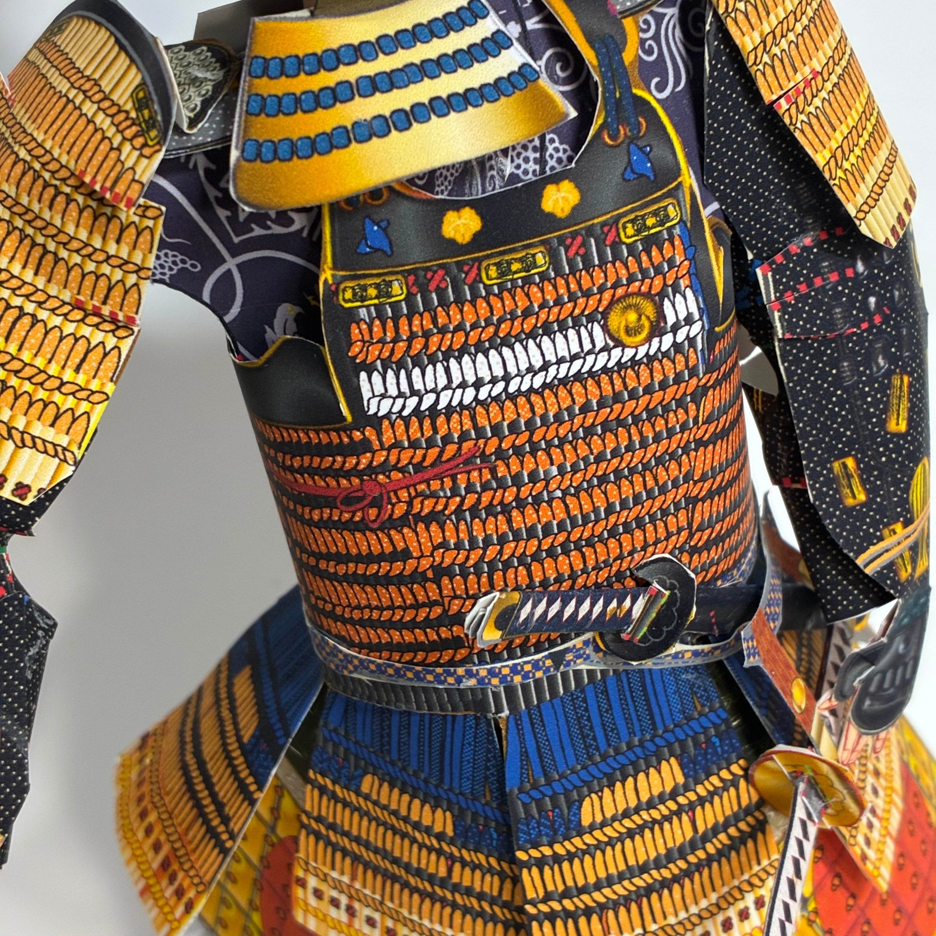 1/7スケール 戦国武将×甲冑シリーズ NO.3 「藤堂高虎」紅糸胸白威二枚