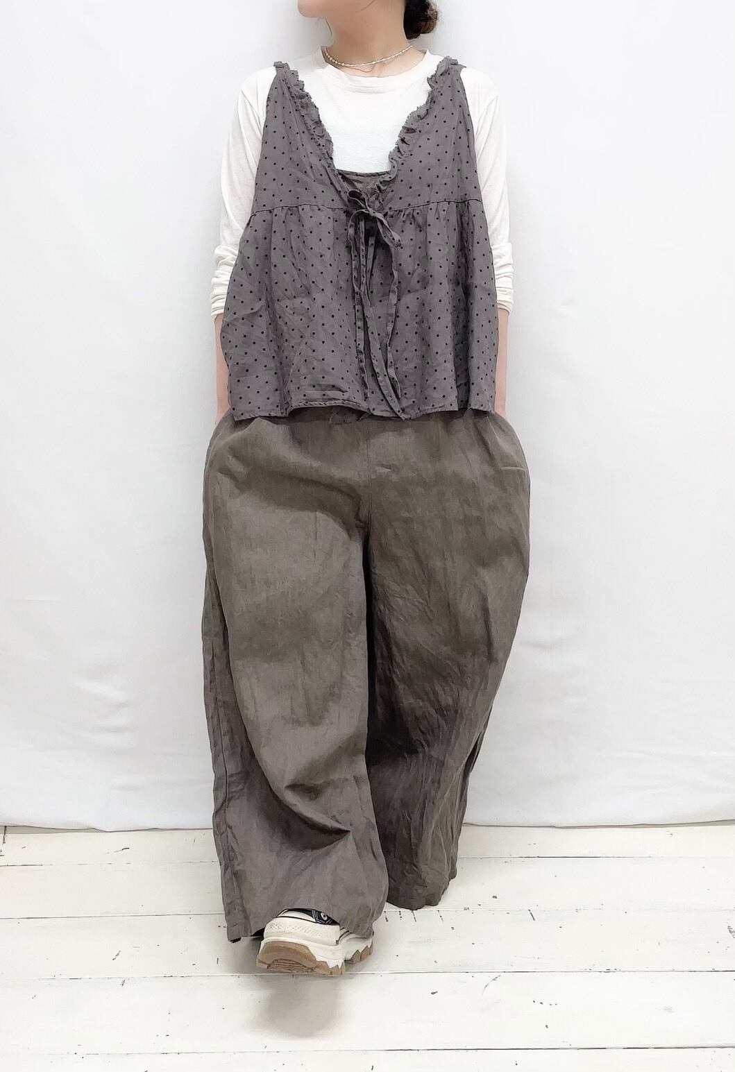 Gauze#】スモールドットキャミソール / G1168 | syozikiya online shop
