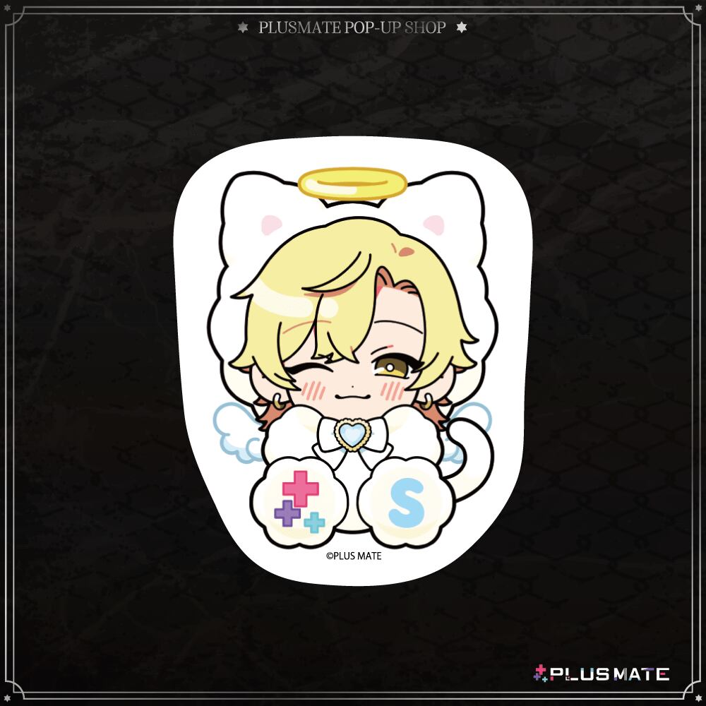 PLUSMATE かれぬい~天使&悪魔~ ステッカー 【氷堂】