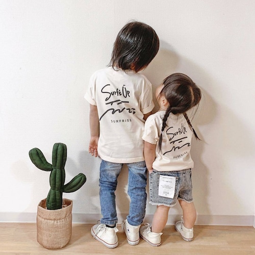 ★Kids★ Surf's Up Tee - Natural