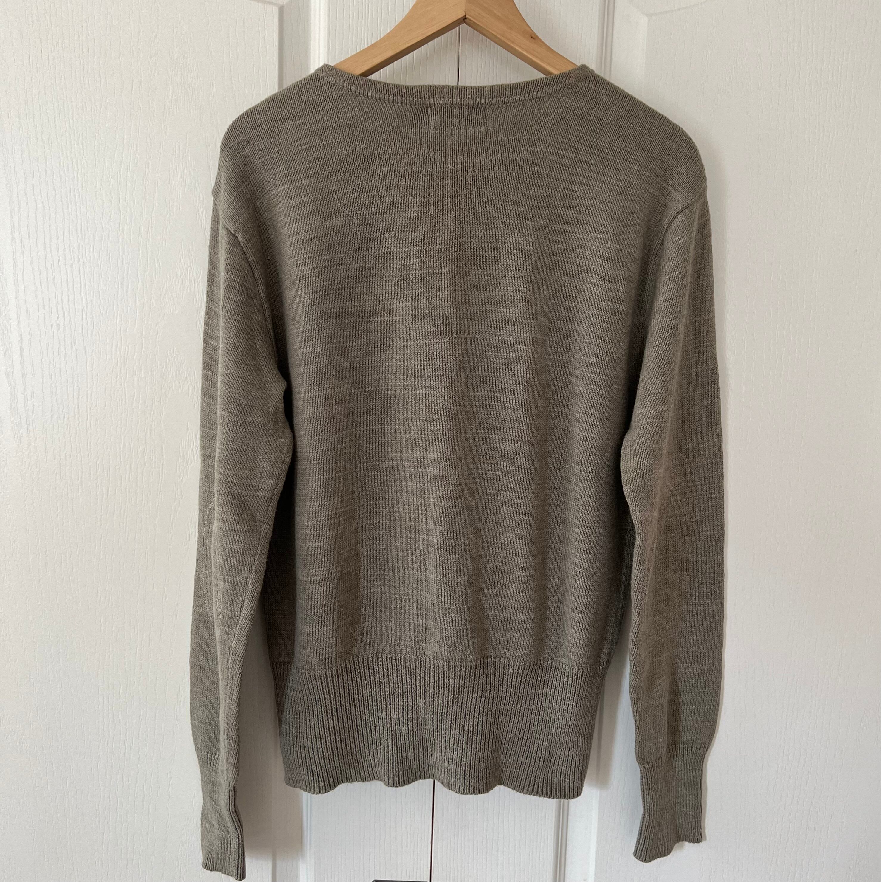 Ralph Lauren ニット セーター M ラルフローレン レタード ワッペン