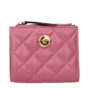 VERSACE ヴェルサーチ レディース 財布 レザー ピンク