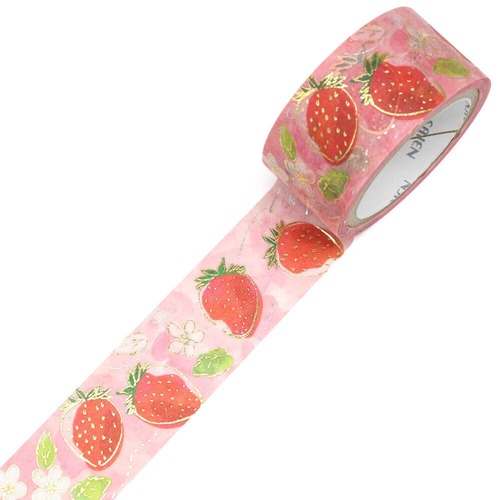 SAIEN　マスキングテープ　　果実の時間いちごイチゴ苺