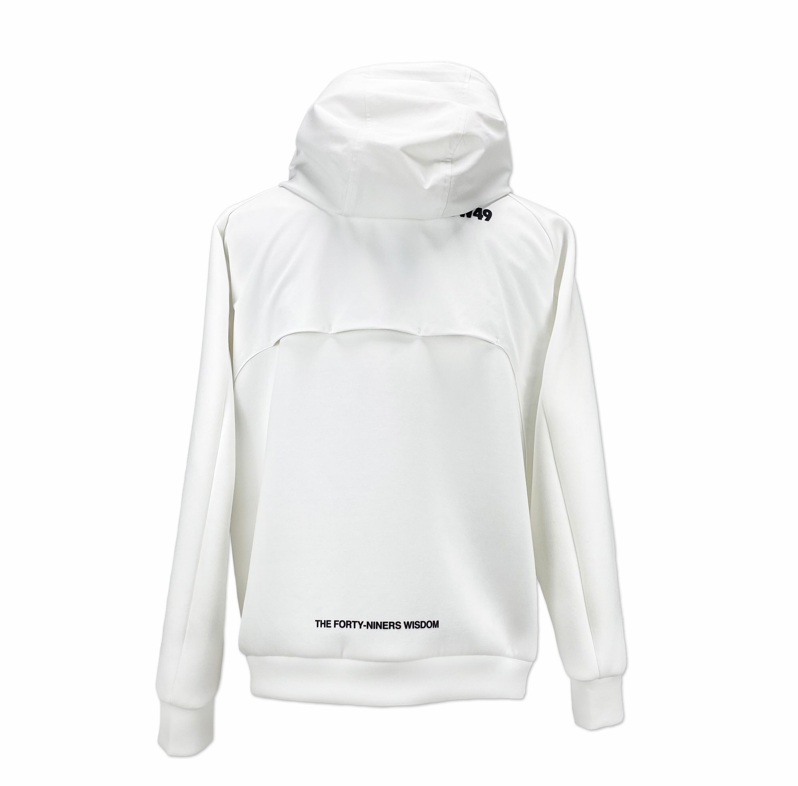 新作TFW49 CARDBOAD MATELIAL STAND FULL ZIP TFW49】《UNISEX》CARDBOAD MATELIAL STAND FULL ZIP（WHITE） | Sandy