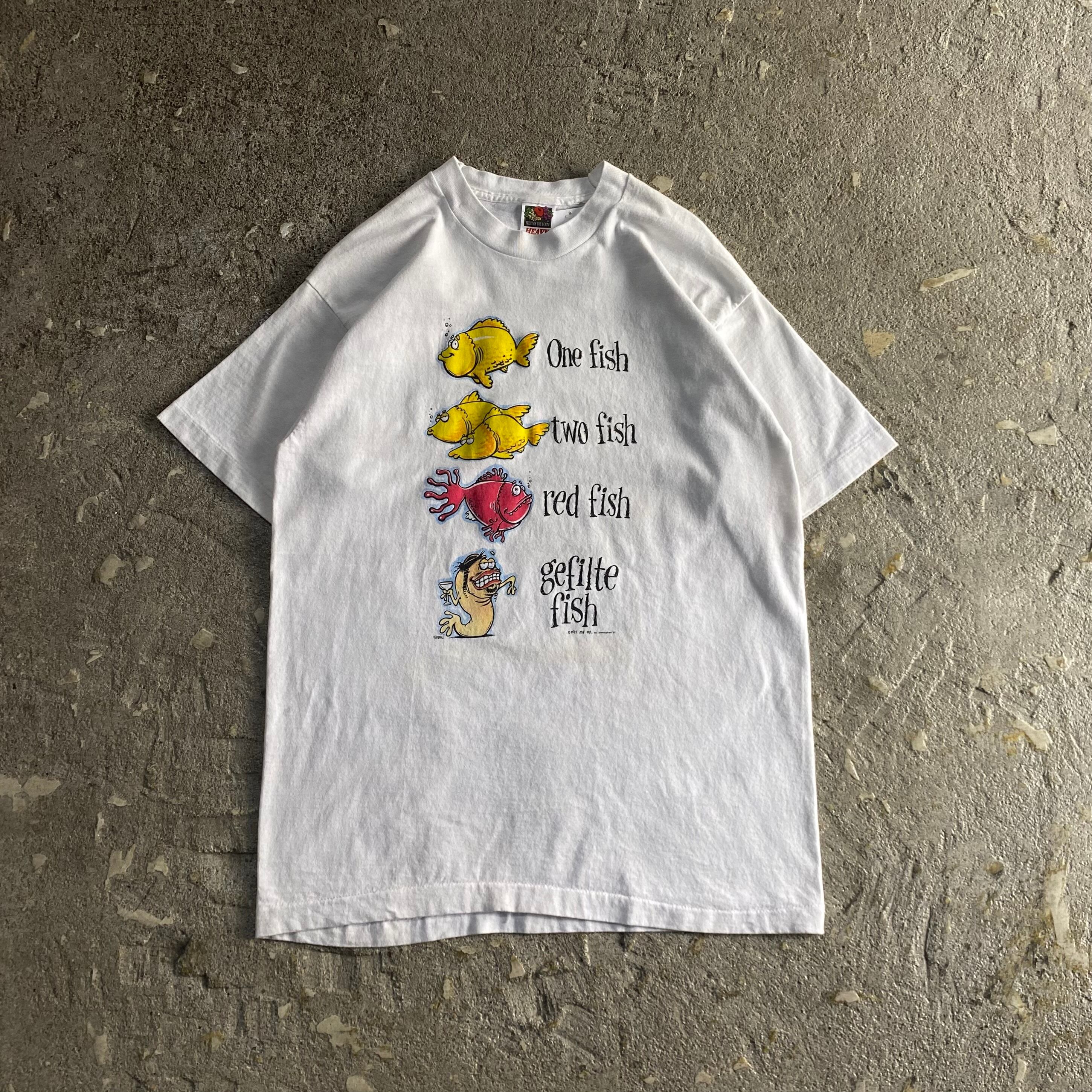 90s Dr.Suess parody "gefilte fish" T-shirt【仙台店】