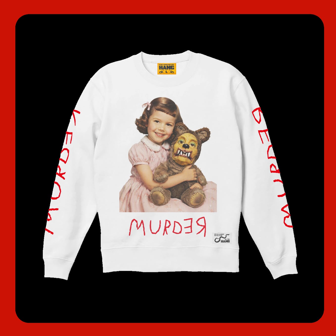 【HANG】MURDER / THE OVERLOOK sweat pullover