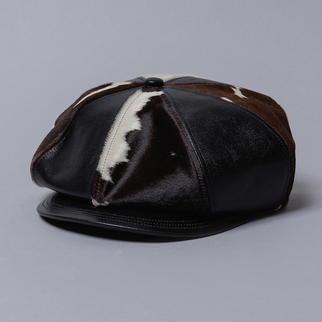 [SOLARIS&CO.]Holsetin × Horsehide Casquette - "OLDBOY"