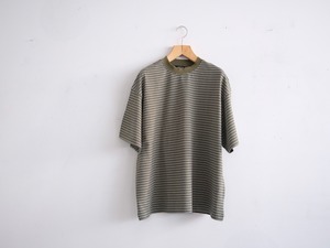 EVCON” BORDER WIDE S/S T-SHIRT KHAKI”