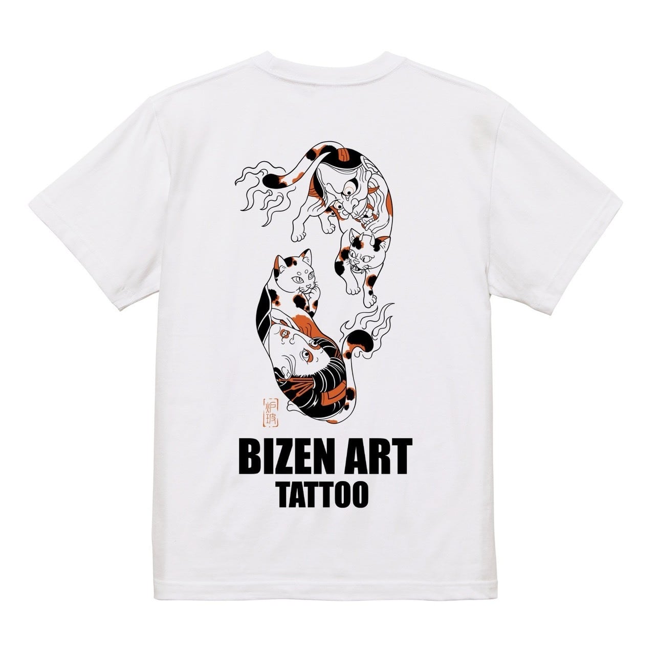 Bizenart所属プロアーティスト 彫師 ROJA(ろは)デザインTシャツ | Bizenart