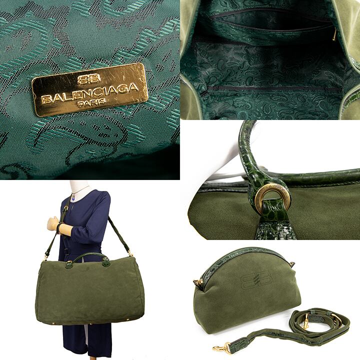 本物・送料無料・良品】Balenciaga・バレンシアガ・ボストンバッグ