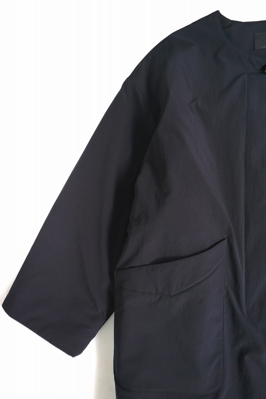 Nylon Filling No Collar Coat