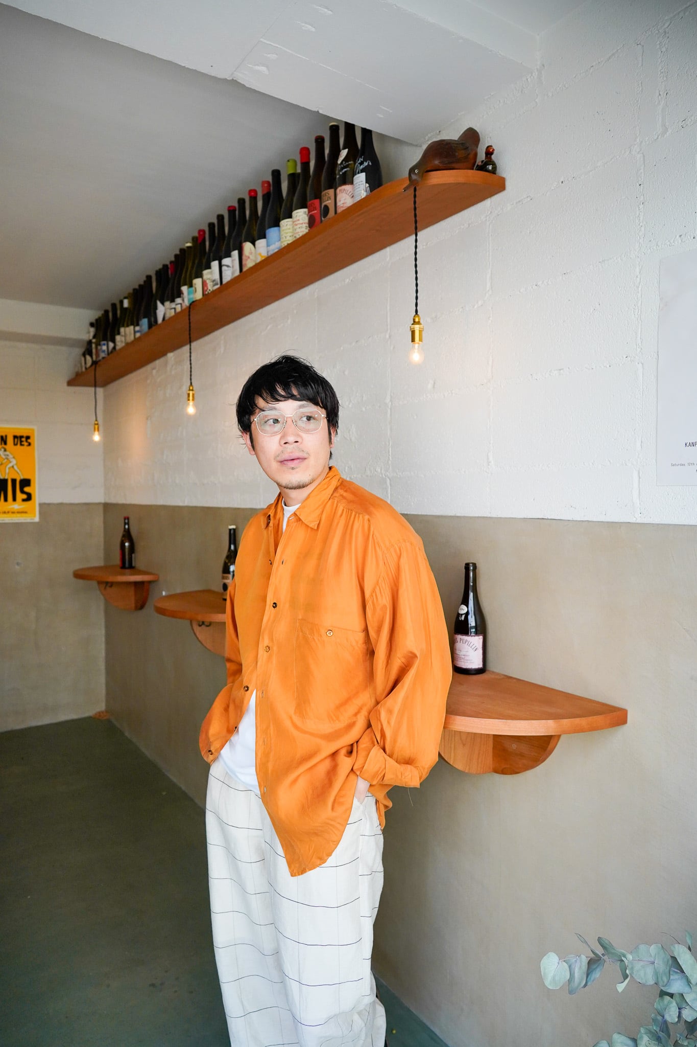 【1990s】"C-I-T-Y Streets" Silk 100% Long Sleeve Shirts / 6-75