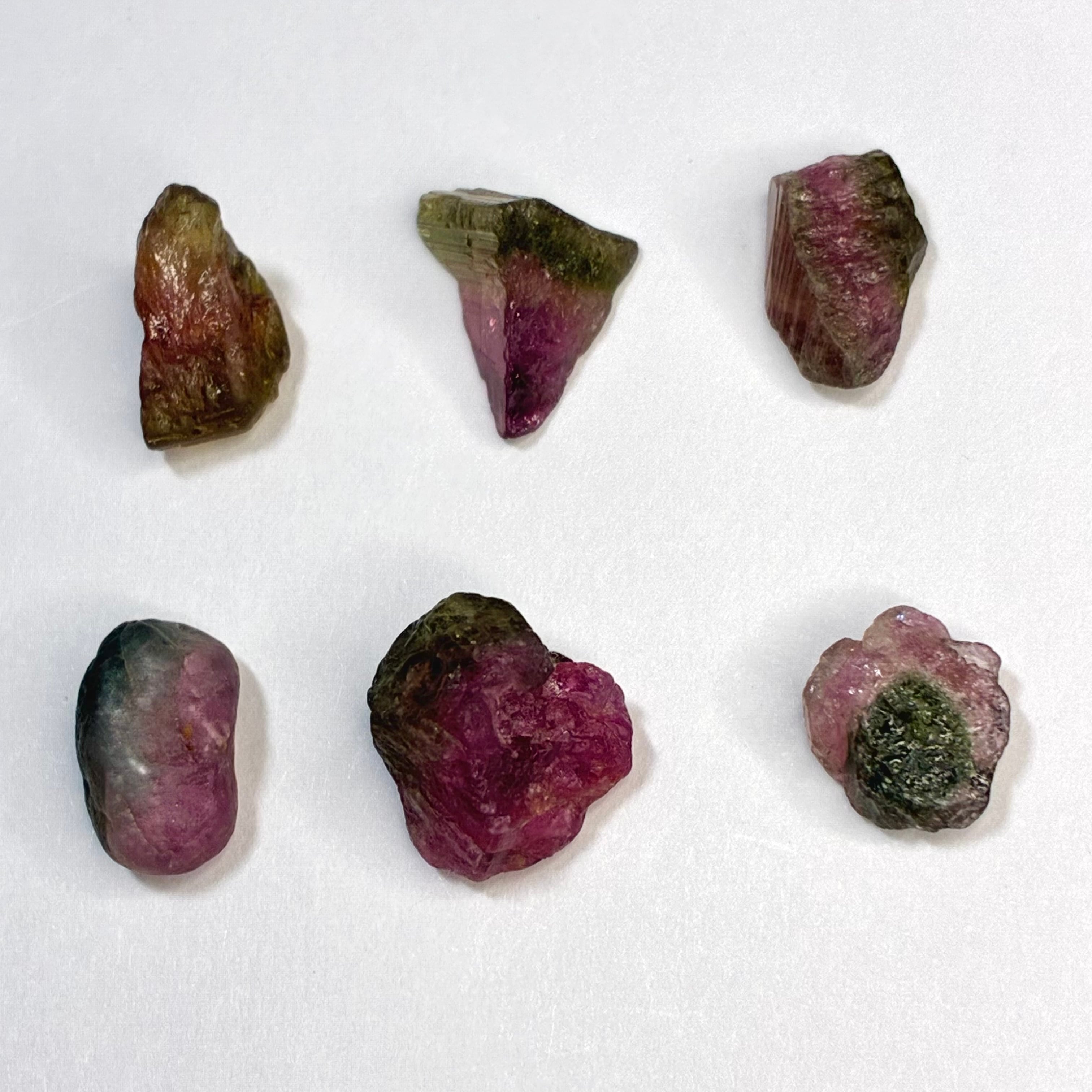 ウォーターメロン』 トルマリン 原石 鉱物標本 天然石 89 ウォーター