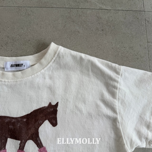 [予約][送料無料]≪ELLY MOLLY≫Blush Pony T-Shirt (adult) 9