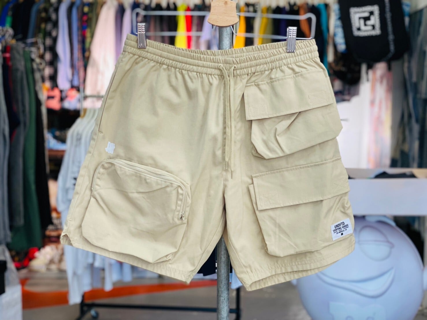 UNDEFEATED SPORTING GOODS CARGO SHORT LARGE LIGHT KHAKI 30KG7219