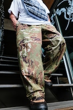 Multi Camo Laundry Bag Remake Pants/ODDMENT