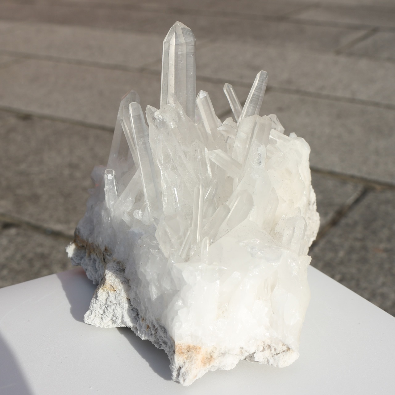 中国産　水晶　クラスター　344g　0204000140・画像3