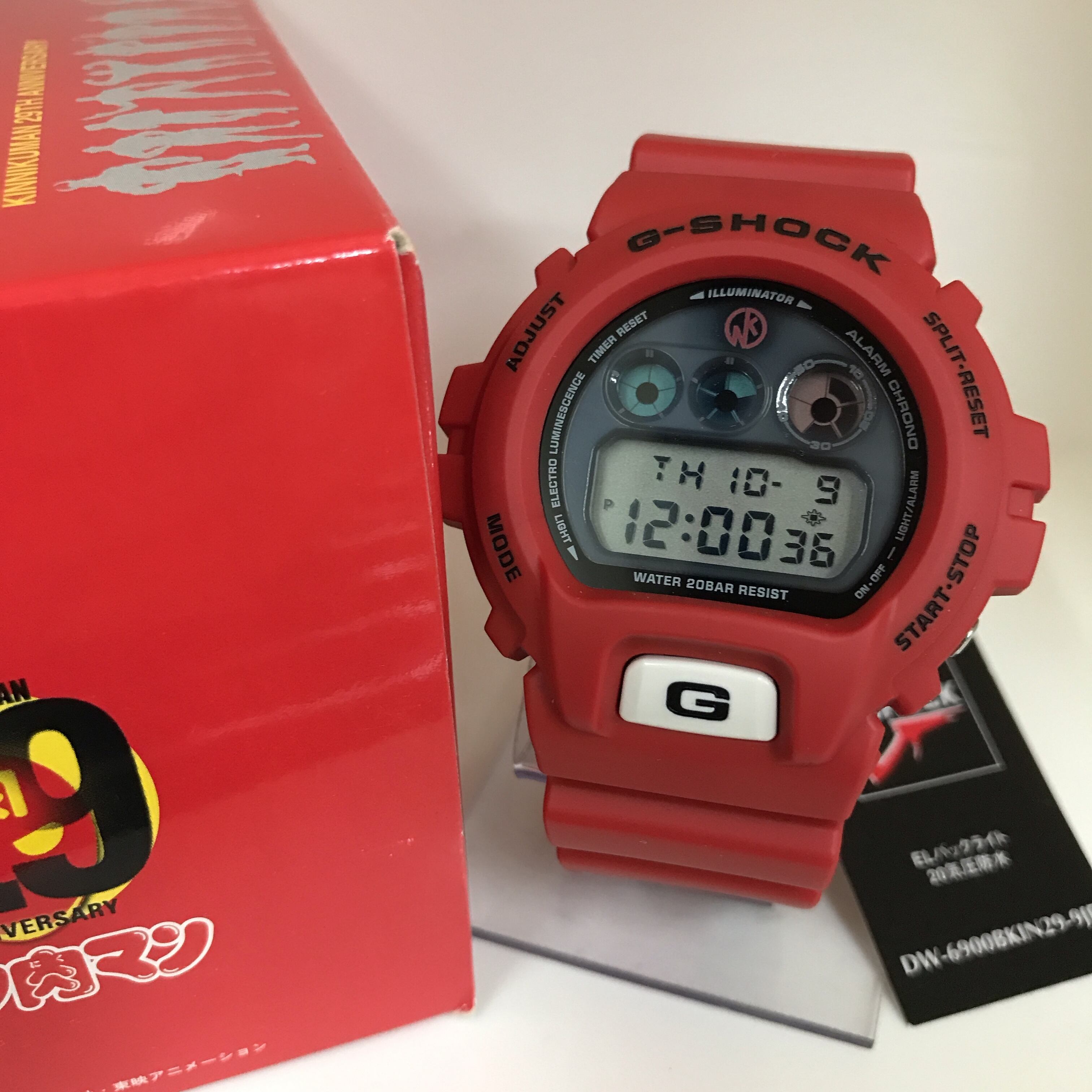 カシオ G-SHOCK×キン肉マン29th コラボ DW-6900BKIN29-9JF KT2510018