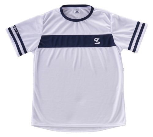 GS Logo Game Shirt  (ALL JAPAN MADE PRODUCTS) / White