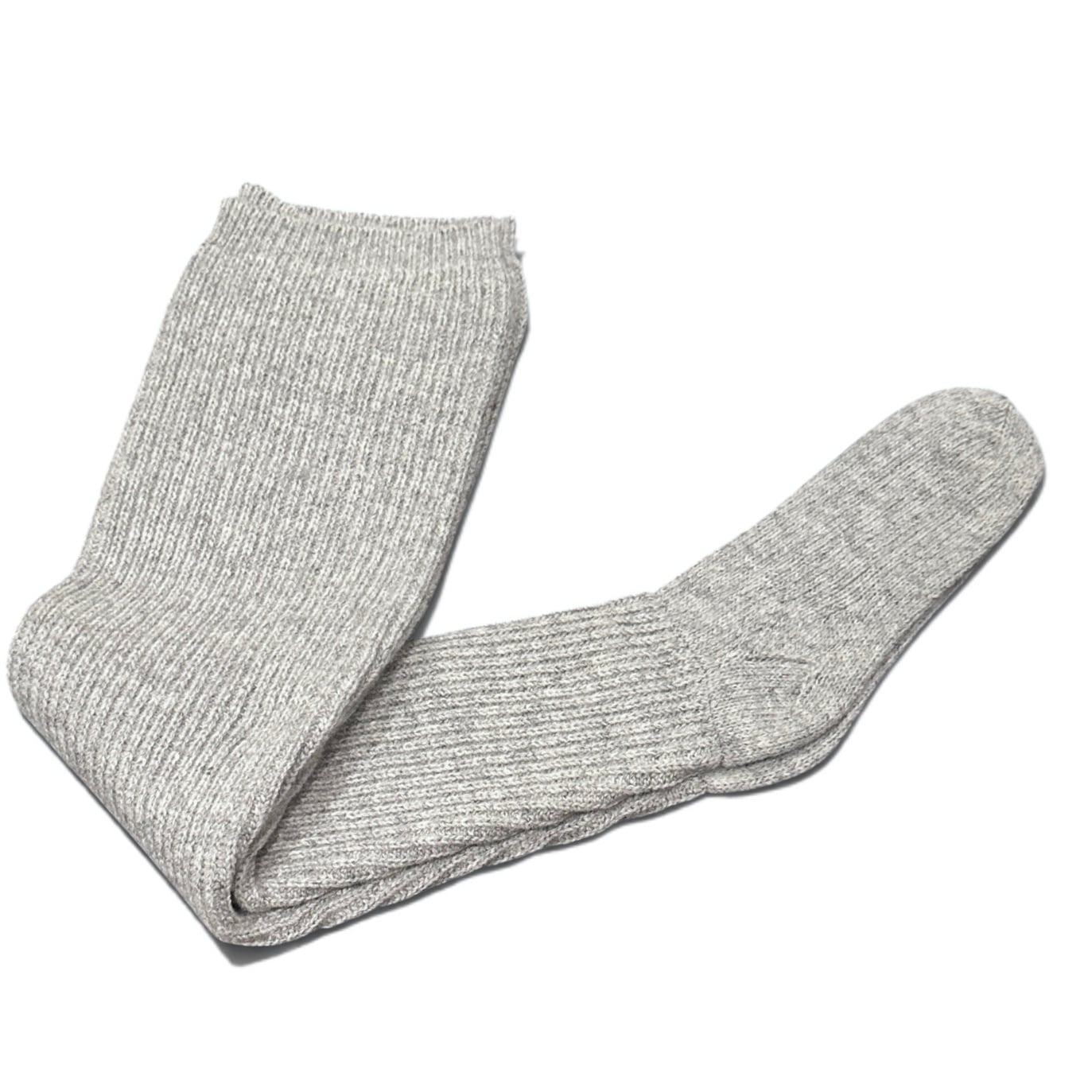 FUMIKA_UCHIDA  [SHETLAND RIB STITCH THIGH-HIGH SOCKS]
