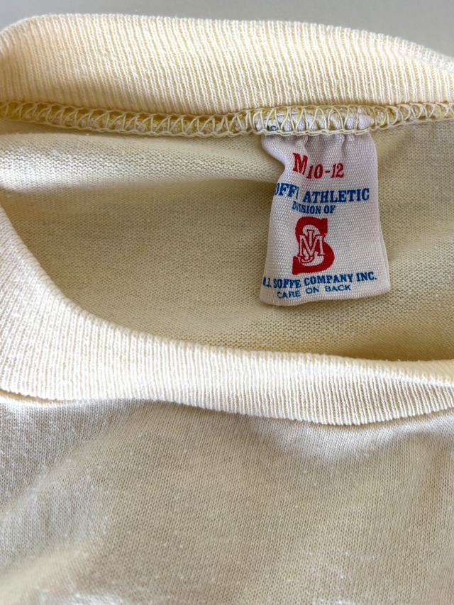 【5-6T相当・vintage】USA製　FORT JACKSON tee