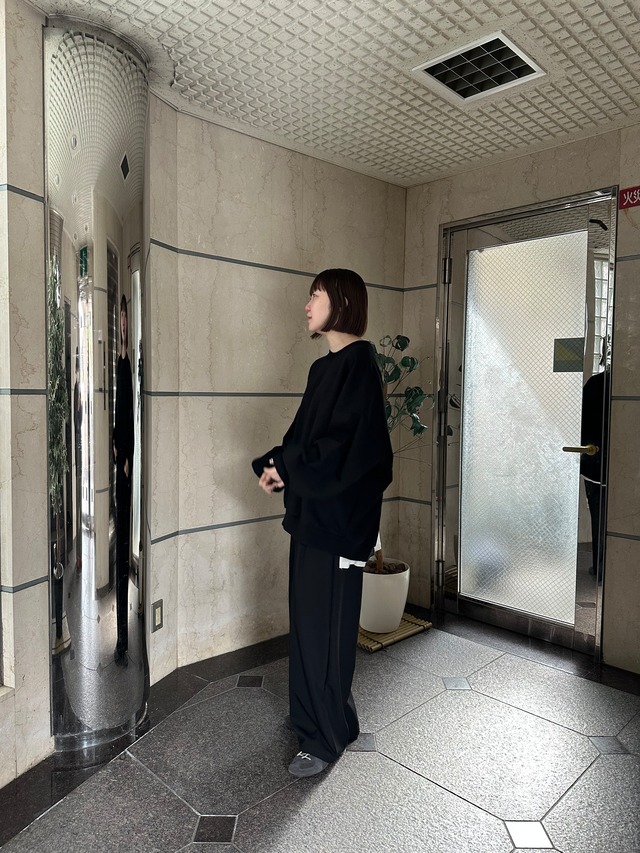 【attrayant】Layered Design Sweat