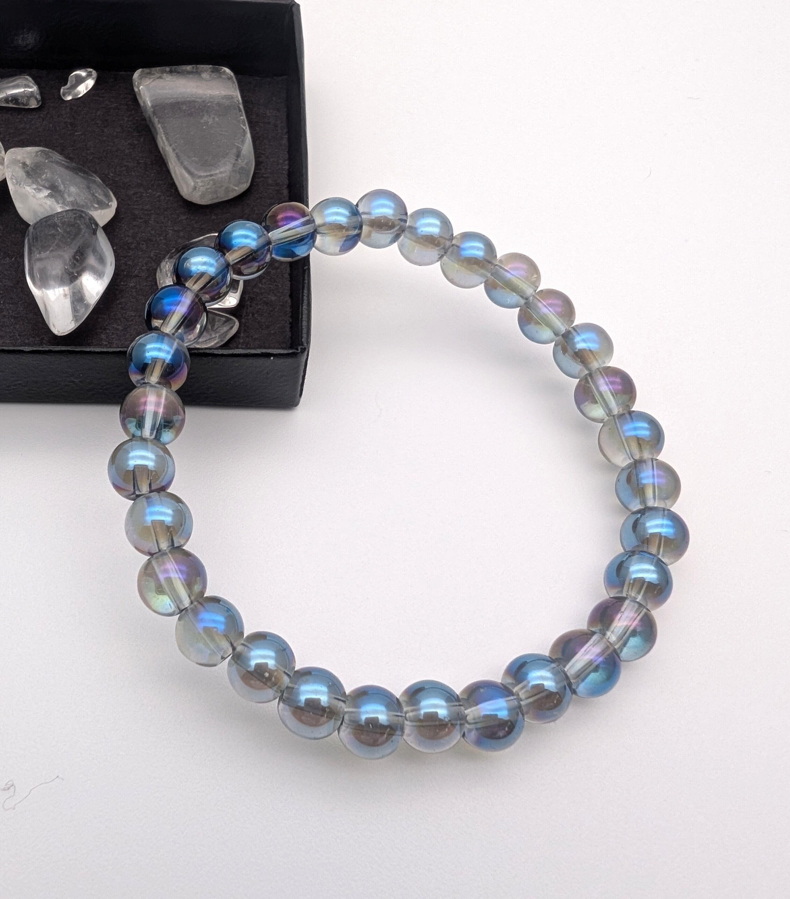 アクアオーラ クオリティ 水晶 4mm 天然石 パワーストーン