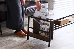 【幅80cm】Ruan 収納付きセンターテーブル