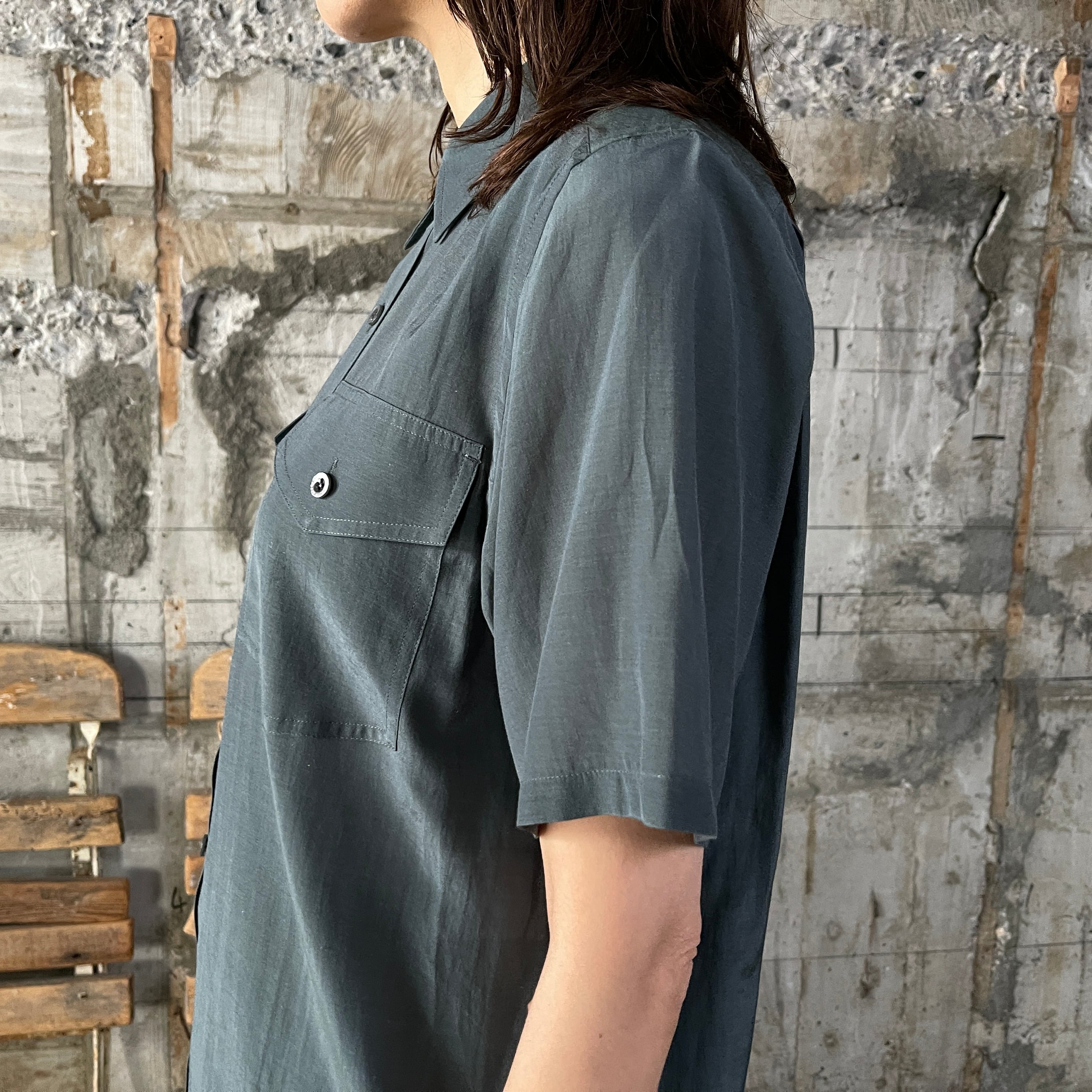 HYKE【ハイク】 TA/C LAWN SHIRT (15240) | glamour online