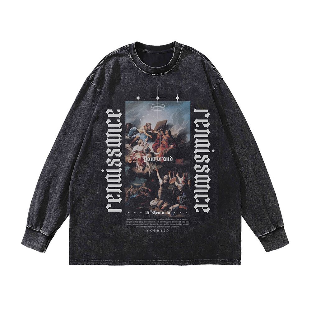 VINTAGE ストリート 宗教プリント Tシャツ T791 | wshot
