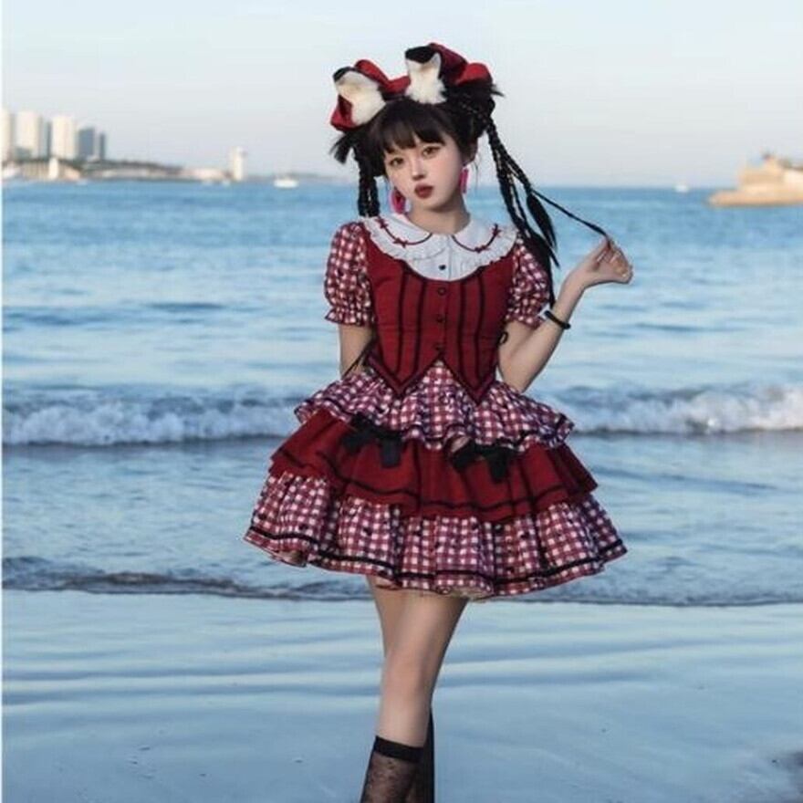 SEASONZ スイートロリータ セットアップ オルガンプリーツ アーリー