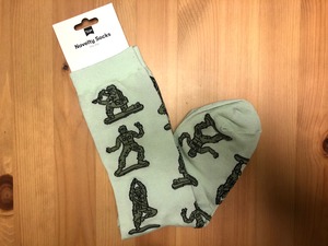 GREEN ARMY MEN socks / ユニセックスソックス