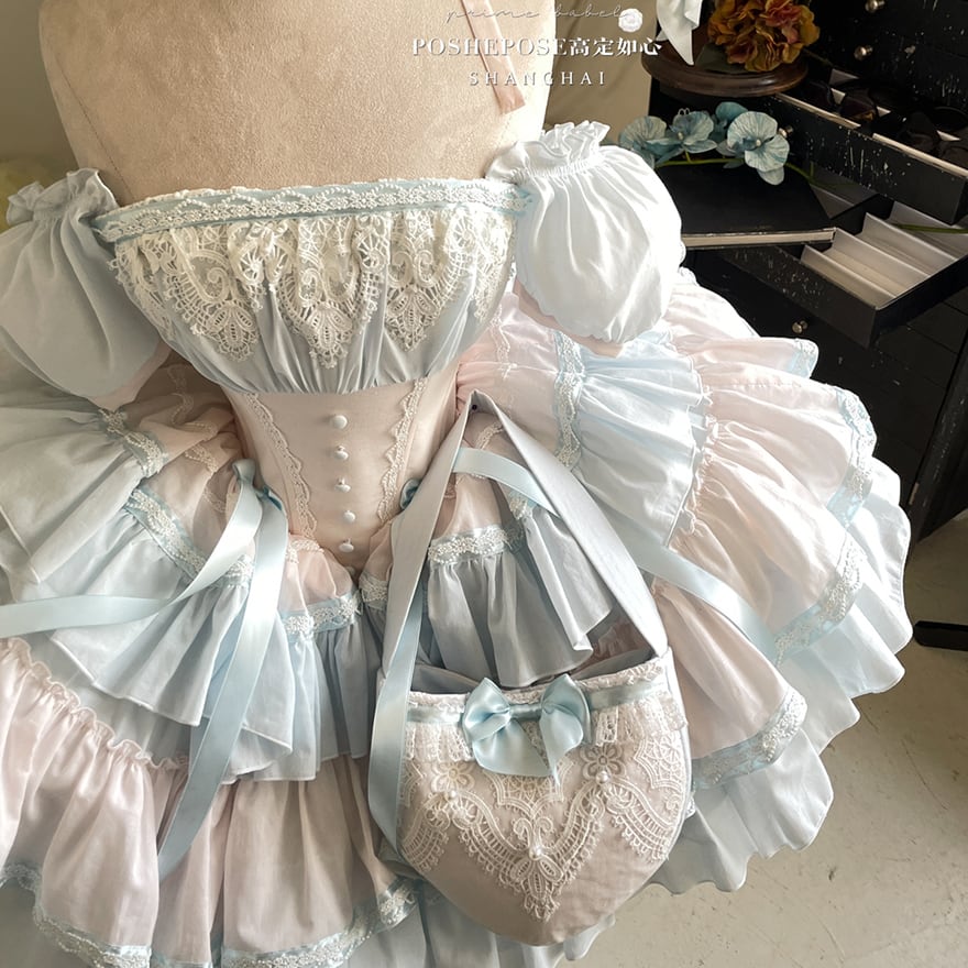 ロリータドレス パーティドレス プリンセスドレス お姫様ドレス